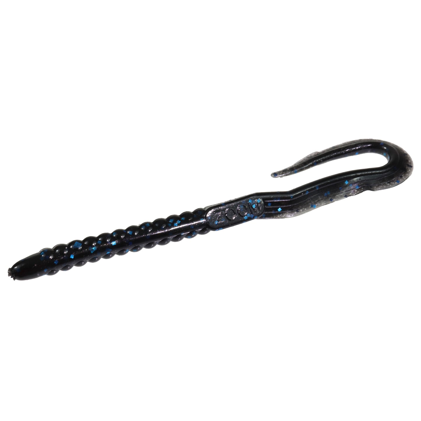 ZOOM TRICK WORM  BLACK/BLUE 20 PER PKG