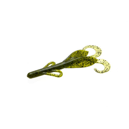 ZOOM BABY BRUSH HOG 4" 12 per pkg  WATERMELON SEED