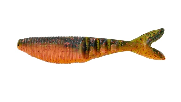 YAMAMOTO ZAKO SWIMBAIT 4" QTY 6 WATERMELON W/CPR/ORNG/ W RED FLAKE