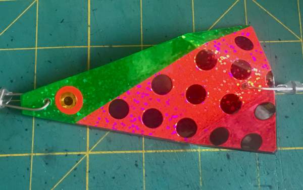 TED WONG PYRAMID FLASHERS 102 Watermelon