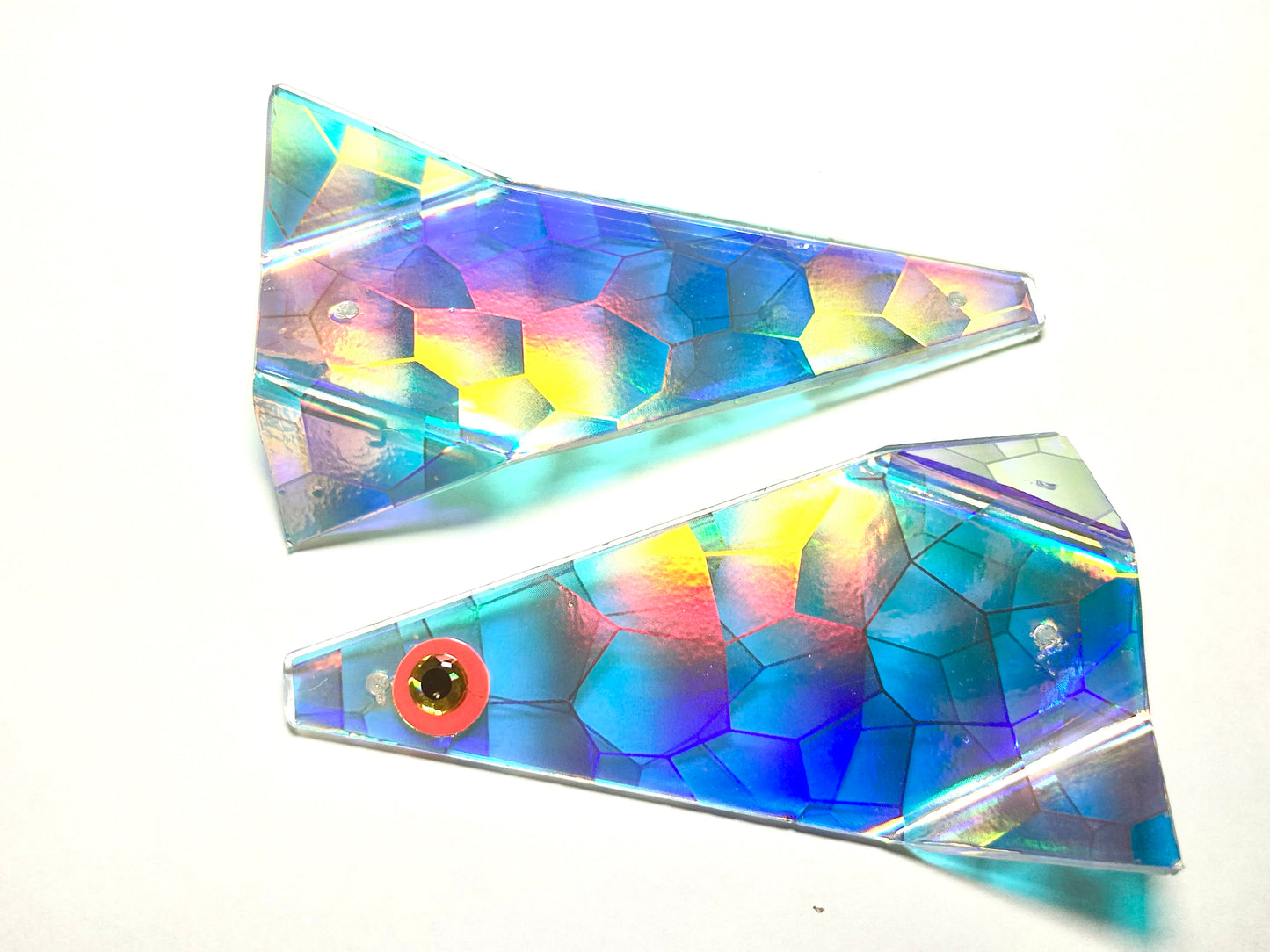 TED WONG PYRAMID FLASHERS 198 Blue Turtle