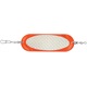 LUHR-JENSEN HERRING DODGER 4/0 FIRE/SILVER PRISM LITE