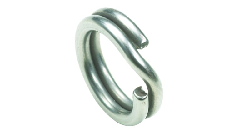 OWNER HYPERWIRE SPLIT RING #7 5196-074 qty 6. 80lB