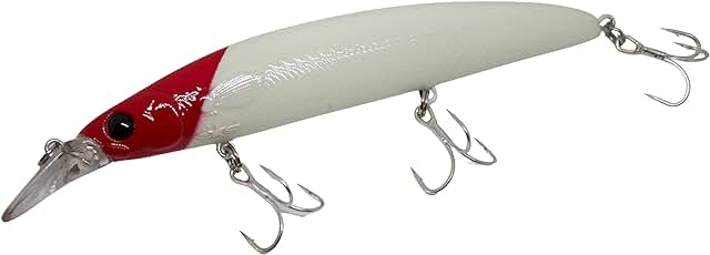 BATTLESTAR 115 3/4OZ 3-4' depth 115 GLOW RED HEAD