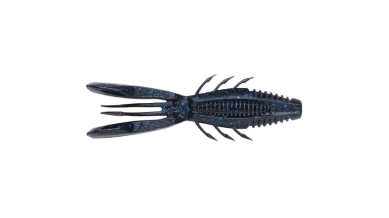 RAPALA CRUSH CITY BRONCO BUG BLACK BLUE FLAKE 4" 6PCS