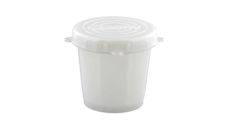 SCOTTY VENTED BAIT JAR Tall White Jar