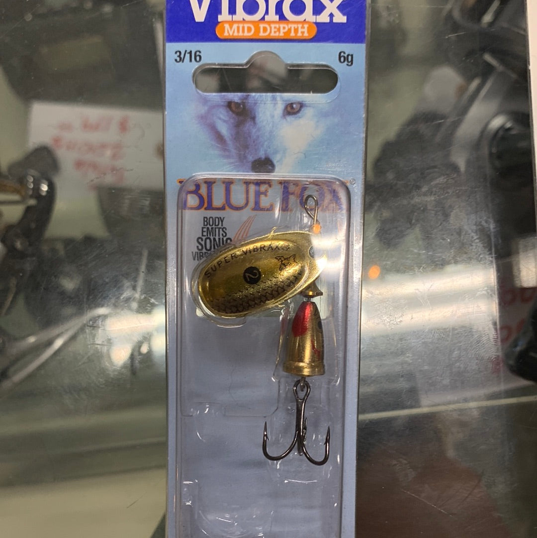Blue Fox Vibrax mid depth size 2
