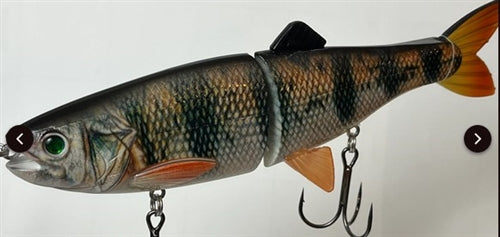 Copper Red Baits Mercenary Glidebait YELLOW PERCH