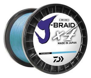 J-BRAID X4 ISLAND BLUE 50LB
