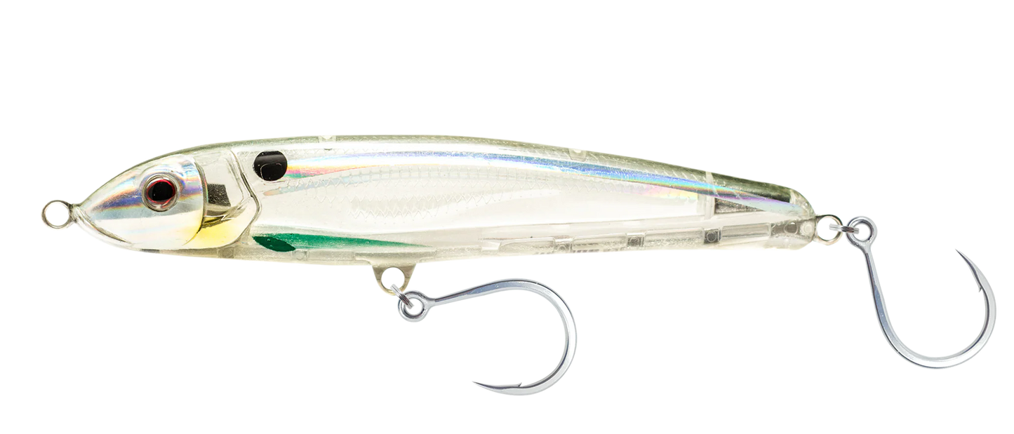 NOMAD DESIGN RIPTIDE 105 FAST SINKING 4" HOLO GHOST SHAD