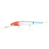 REBEL RATTLING DEEP JOINTED MINNOW 5 1/4" Silver/Blue/Red Head