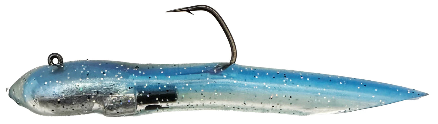 RedRum Tube Cracker Blue Shad 5/8 oz . qty 2