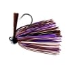 BASS PATROL ROUND RUBBER FOOTBALL JIGS 3/8oz Brown/PURPLE