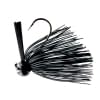 BASS PATROL ROUND RUBBER FOOTBALL JIGS 1/4 oz Black/Blue Scale