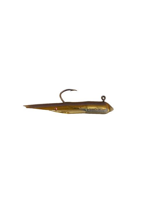 RED RUM CUSTOM MINI JIGS 1/32OZ BROWN BAIT COLOR