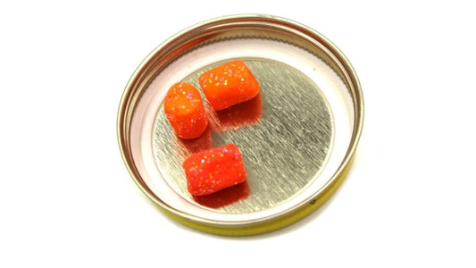 ATLAS GLITTER MALLOWS ORANGE GARLIC