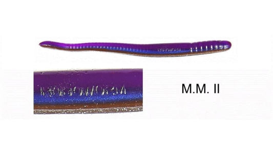 ROBOWORM STRAIGHT TAIL WORM 4.5" MARGARITA MUTILATOR  qty 8  ST-B296-10