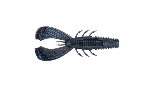 RAPALA CRUSH CITY CLEANUP CRAW 3.5" BLACK BLUE FLAKE  7PCS