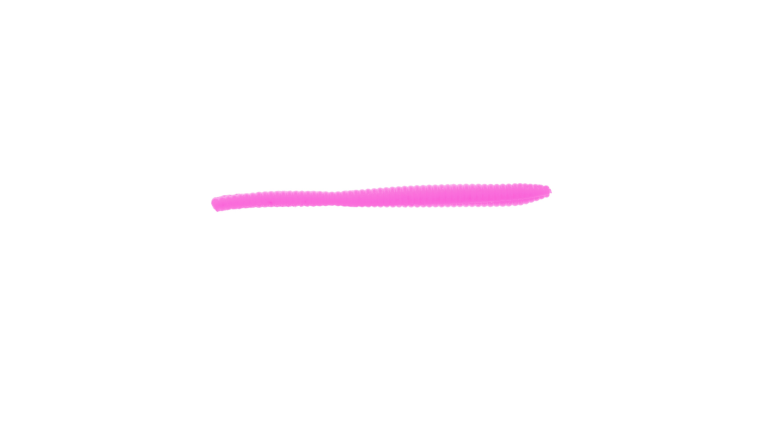 BERKLEY POWER FLOATING TROUT WORM 15CT BUBBLE GUM 3"