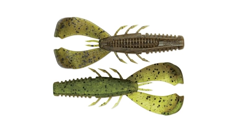 RAPALA CRUSH CITY CLEANUP CRAW 3.5" GREEN PUMPKIN MAGIC 7PCS