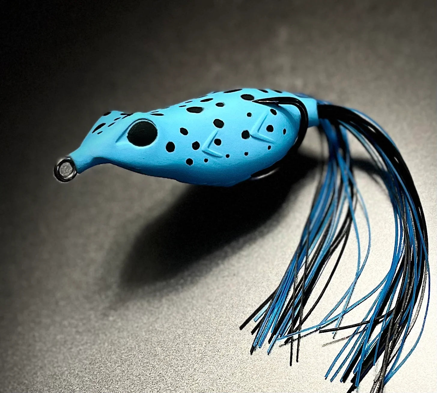 blue frog fishing lures WAVE FROG 2.5" 9/16OZ PAPA SMURF – Fish Story