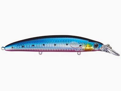 BATTLESTAR 115 3/4OZ 3-4' depth 115 YELLOW HEAD BLUE SARDINE