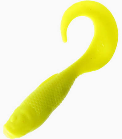 Berkley Saltwater Gulp! Swimming Mullet CHARTREUSE