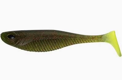 NOMAD DESIGN DOZER MINNOW 3" - 5 PACK - LIVE OPS CHICKEN CHARTREUSE TAIL