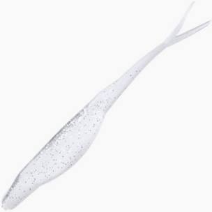 ZOOM SUPER FLUKE WHITE ICE  6" QTY 6