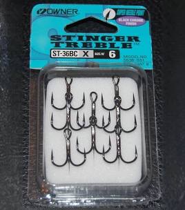 OWNER TREBLE ST-36BC X size 2/0 QTY 5