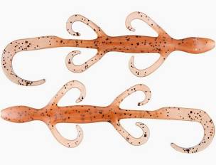 Zoom Lizard 6" PUMPKIN