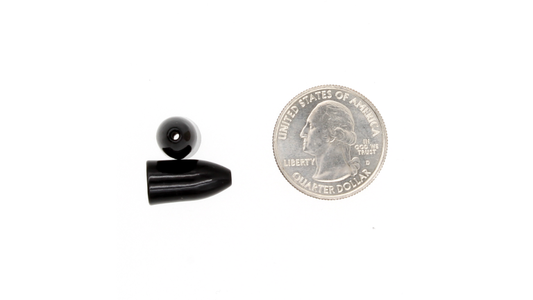 E-Z WEIGHTS TUNGSTEN BULLET WEIGHT 3/16 oz black qty 4
