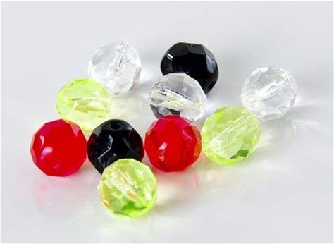 Bullet Weights Brass Tickers & Glass Beads 14 Pieces PBBTB