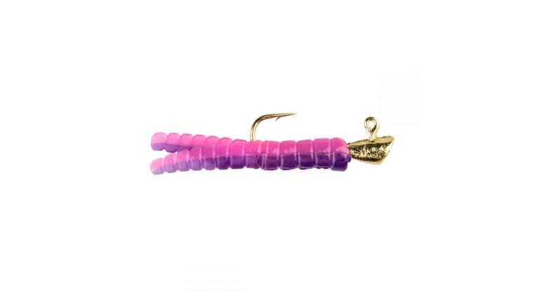 LELAND'S TROUT MAGNET PACK PURPLE HAZE 7 TAILS, TWO JIG HEADS