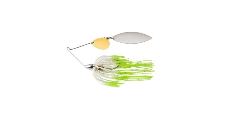 WAR EAGLE NICKEL COLORADO WILLOW SPINNERBAIT HOT WHITE SHAD