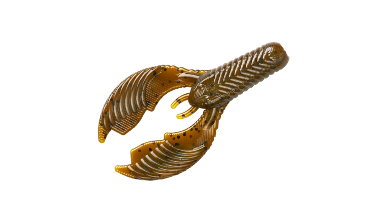 YUM CRAW CHUNK GREEN PUMPKIN 3.25" QTY 8