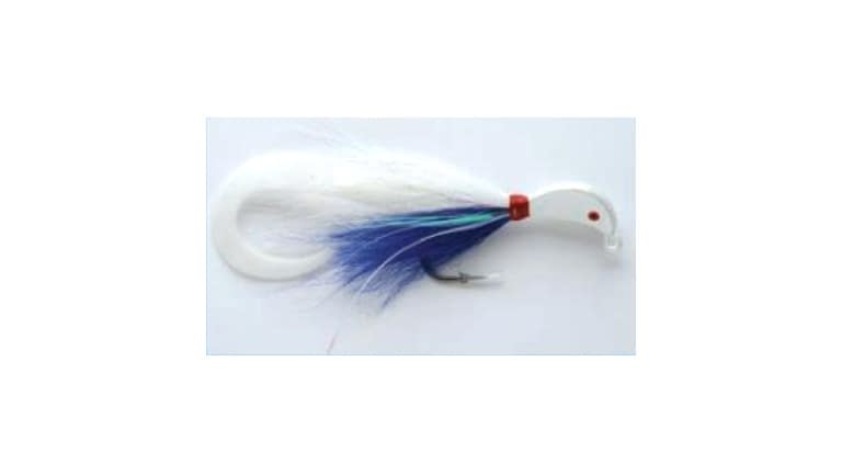 PUCCI FLASH STRIPER JIGS 1 OUNCE White-Blue-White