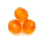 BIG DADDY GLASS BEADS FACETED 20pk ORANGE