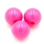 BIG DADDY PLASTIC BEADS FLO PINK  100 PACK 5MM