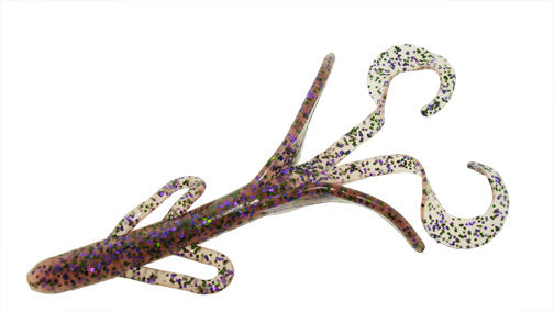 ZOOM BABY BRUSH HOG 4" 12 per pkg  COTTON CANDY