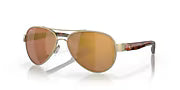 Costa Del Mar LORETO BRUSHED GOLD FRAME FRAMES GOLD MIRROR LENSE 580G