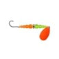MACK'S LURE CLASSIC WEDDING RING Bead Color: Flo Chartreuse Flo Fire Orange Blade Finish: Orange