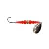 MACK'S LURE CLASSIC WEDDING RING Bead Color: Orange Blade Finish: Silver