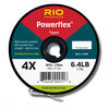 RIO POWERFLEX 0x	30yds/27.4m	15lb/6.8kg	0.011in/0.254mm