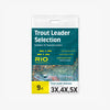 RIO	POWERFLEX LEADER 9FT SERIES 3-PACK 3X/4X/5X