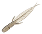 EVERGREEN BAITS C-4 LEECH CRYSTAL SHAD