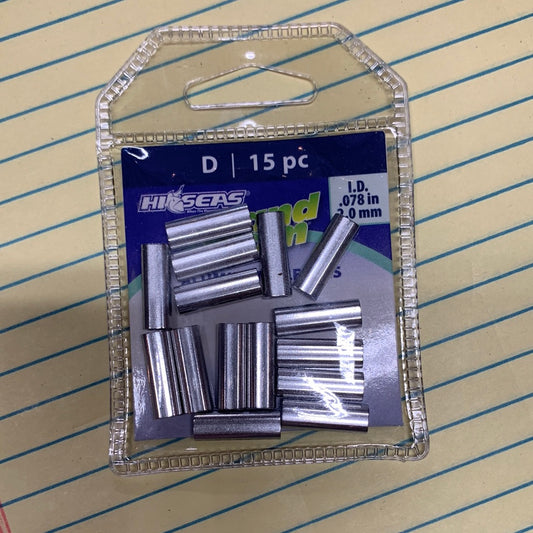 Hiseas aluminum sleeves