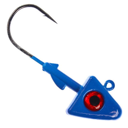 Pitbull Tackle UV Shad Jig Head BLUE 2oz qty 1