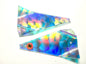 TED WONG PYRAMID FLASHERS 198 Blue Turtle