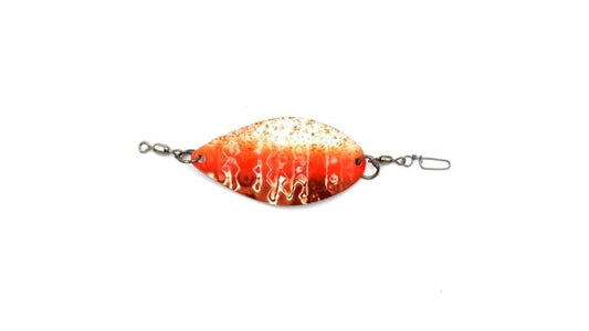 ROCKY MOUNTAIN TACKLE MINI TSUNAMI DODGER UV Orange 3"